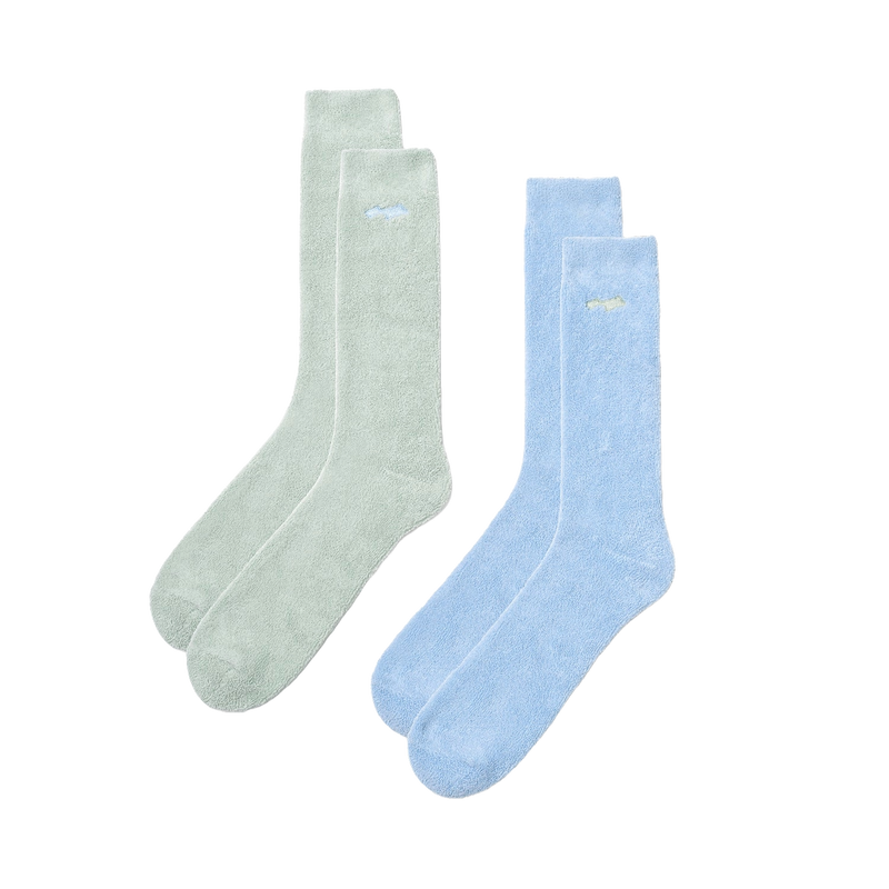 THIN LOOP SOCK 2-PACK