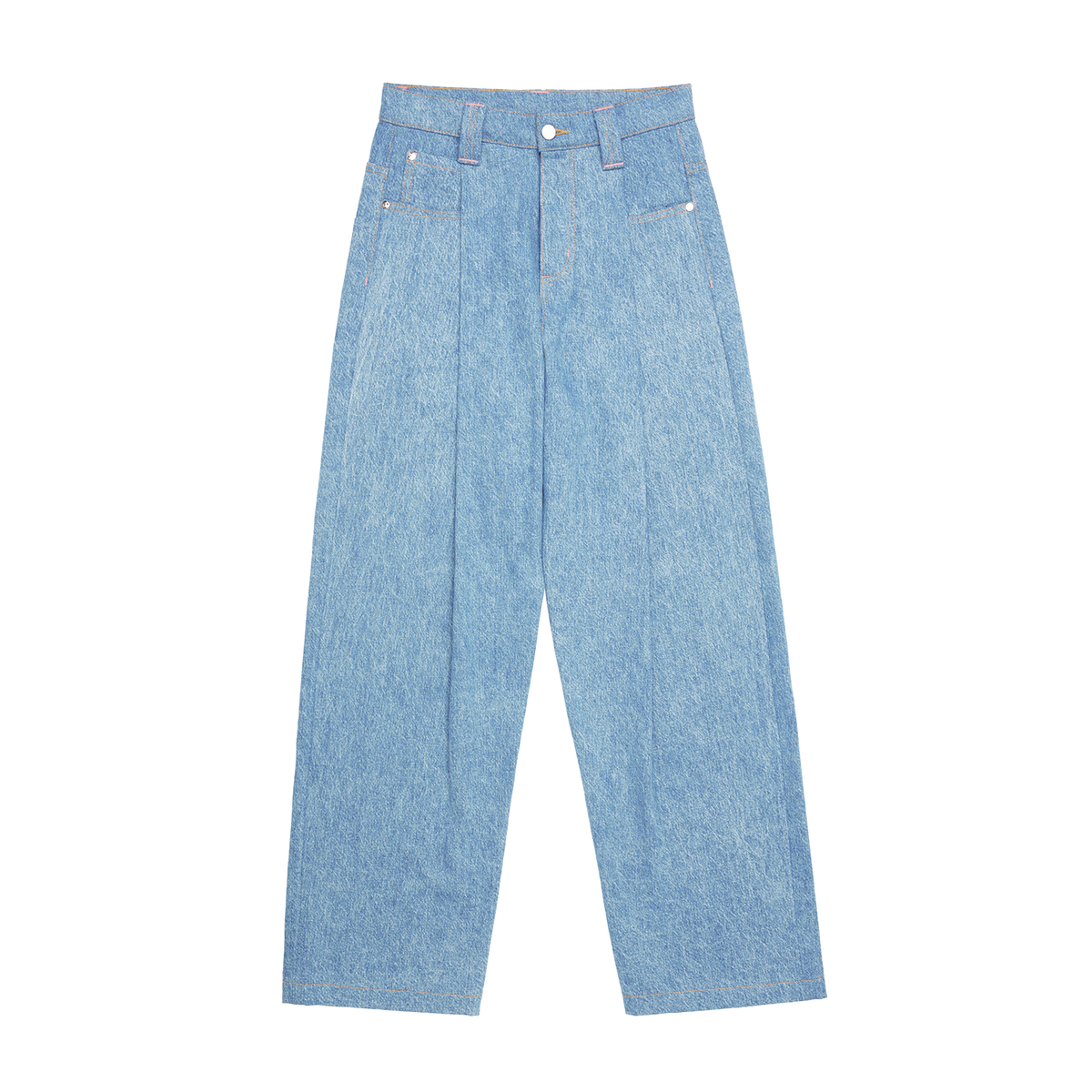 PLEATED DENIM JEAN – SKYLRK