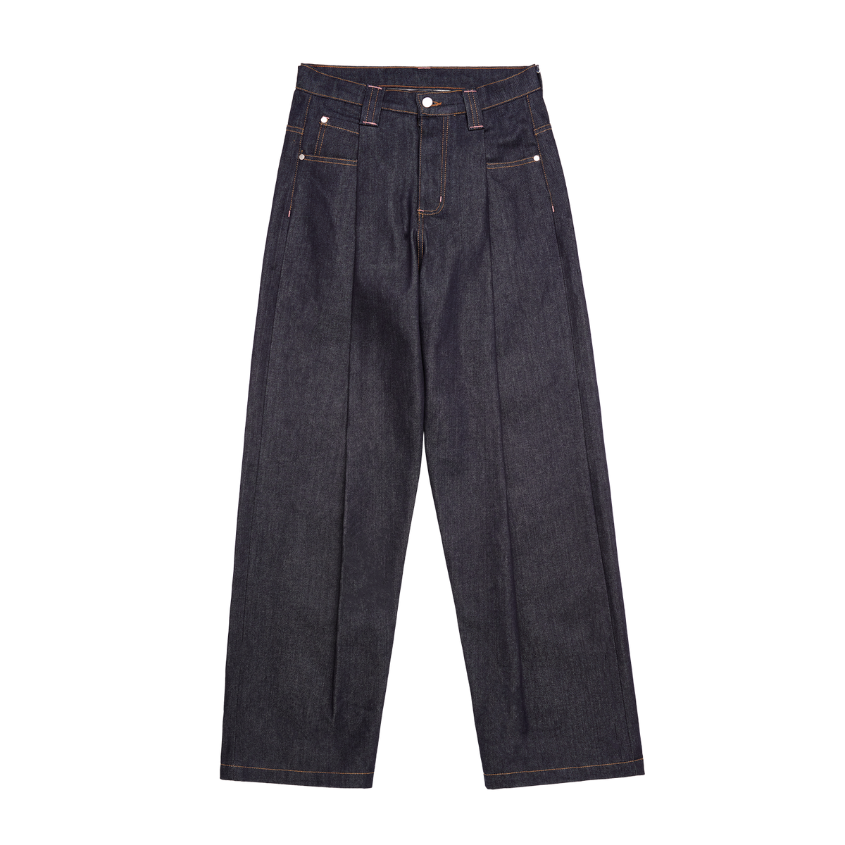 PLEATED DENIM JEAN – SKYLRK