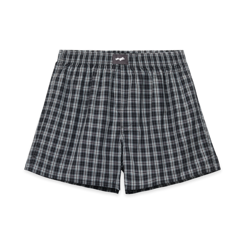 BOXER SHORT - BLUE PLAID