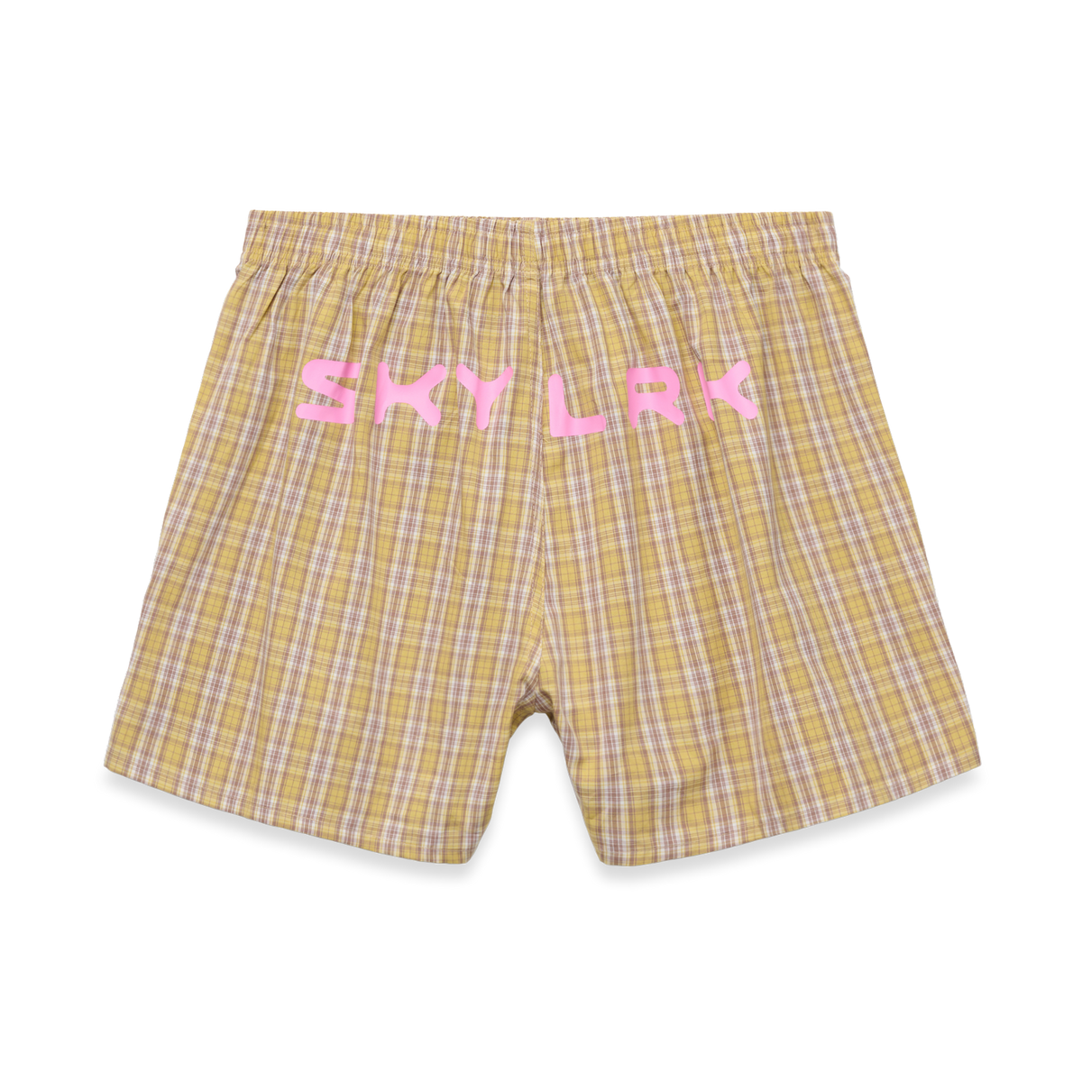YELLOW PLAID / XS