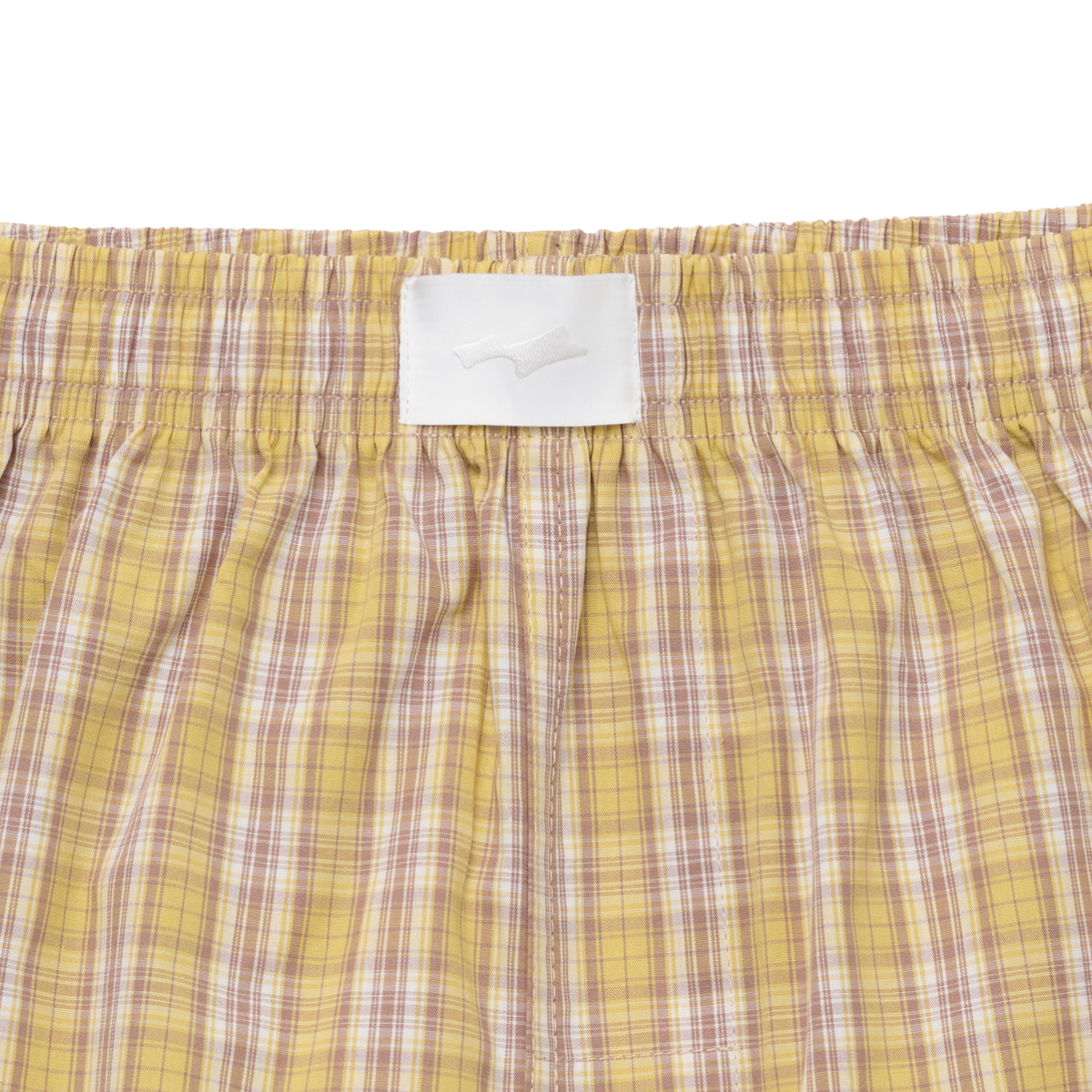 YELLOW PLAID / XS
