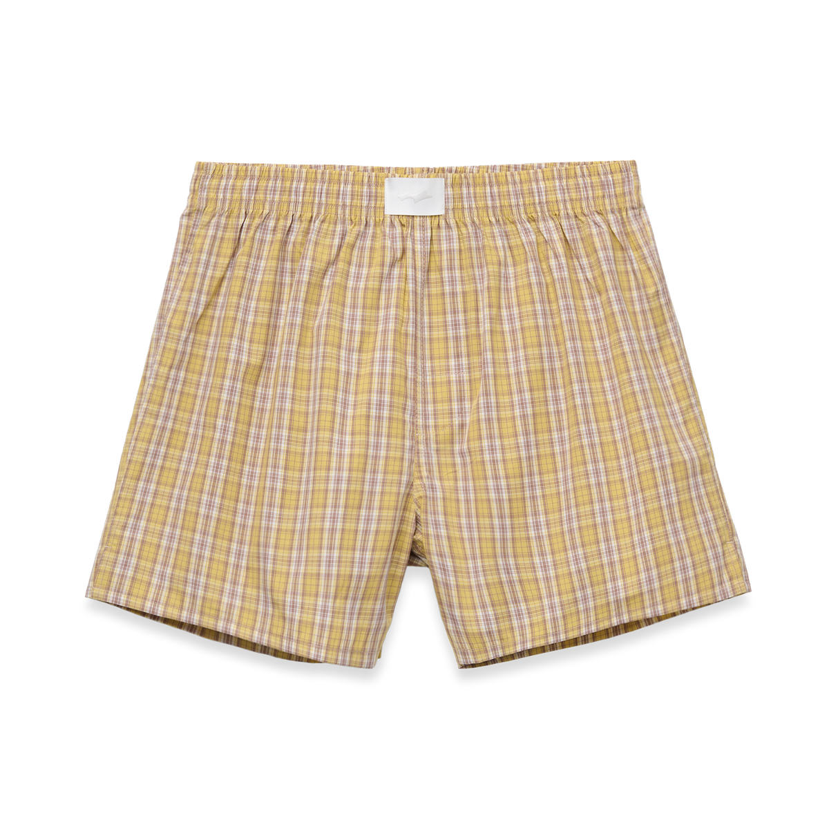 YELLOW PLAID / XS