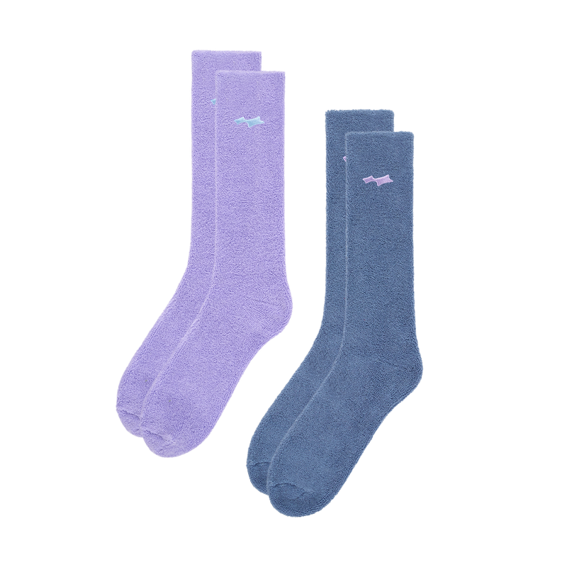 THIN LOOP SOCK 2-PACK