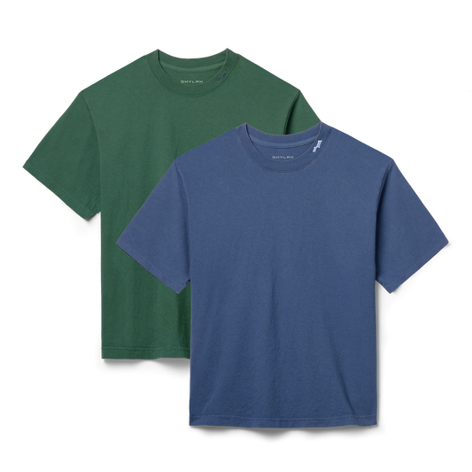BOXY T-SHIRT -  2 PACK