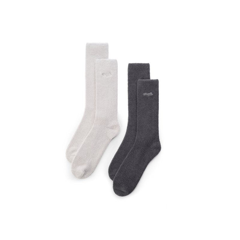 THIN LOOP SOCK 2-PACK