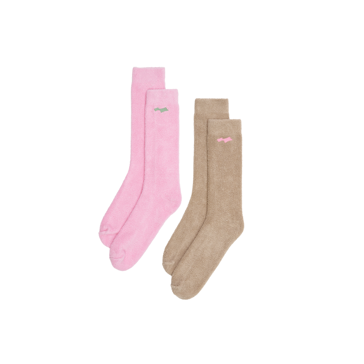 CLOUDY PINK / COFFEE