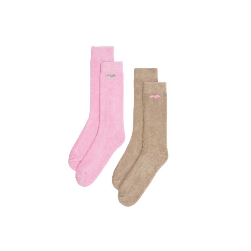 THIN LOOP SOCK 2-PACK